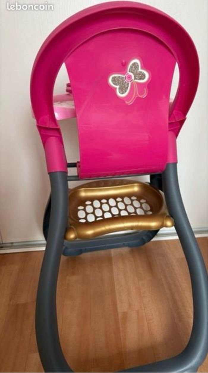 Chaise haute poupon baby nurse smoby - photo numéro 2