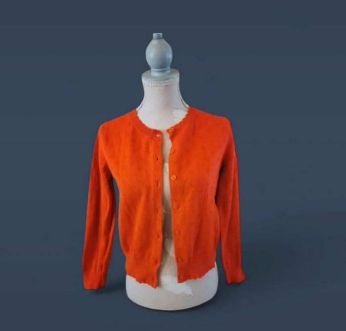 Gilet couleurs rouille Palomino taille 8 ans