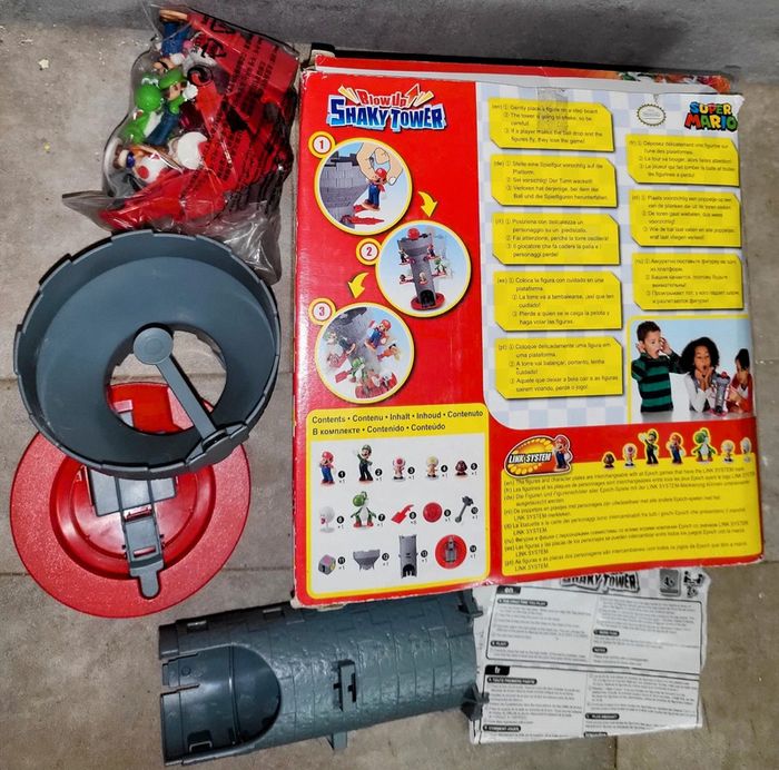 Jeux de société Nintendo Super Mario Blow Up Shaky Tower - photo numéro 3