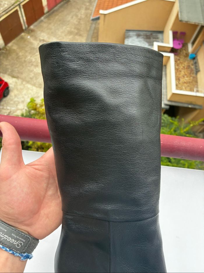 Bottes noires Jonak à talons hauts - Vannes - photo numéro 5