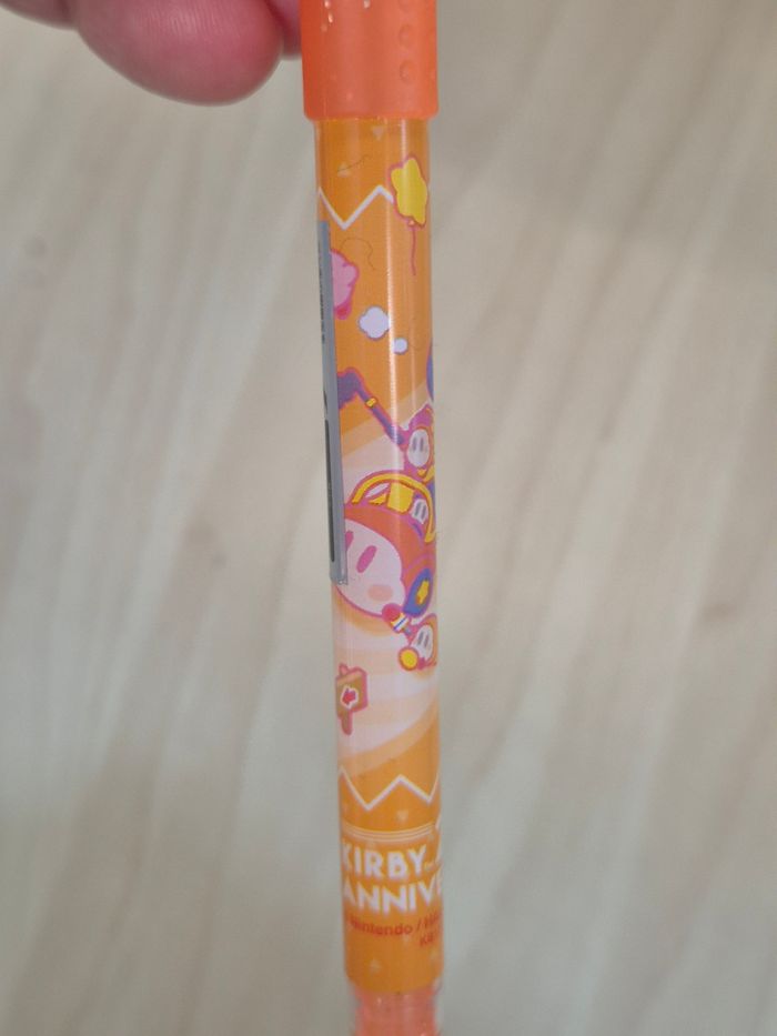 Stylo gel Kirby 25th anniversary orange - photo numéro 2