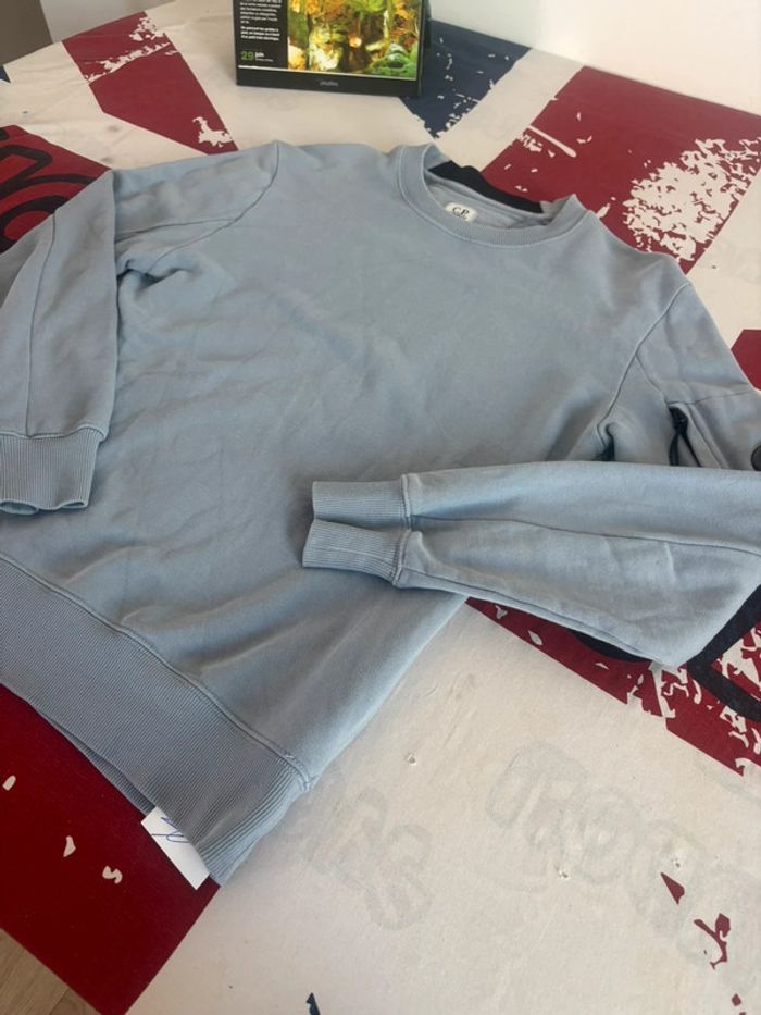 Sweat C.P Company taille xs bleu clair - photo numéro 6