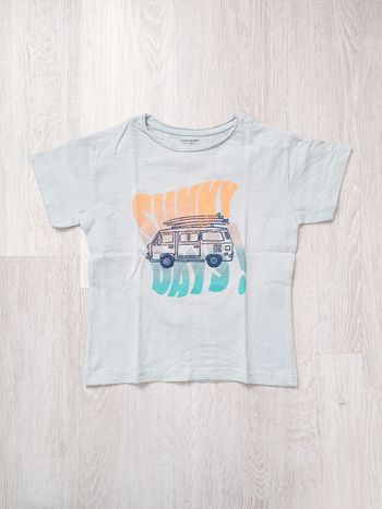 T-shirt bleu ciel - Vertbaudet