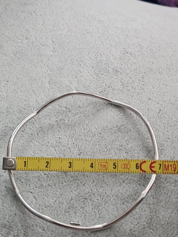 bracelet jonc en argent - photo numéro 4