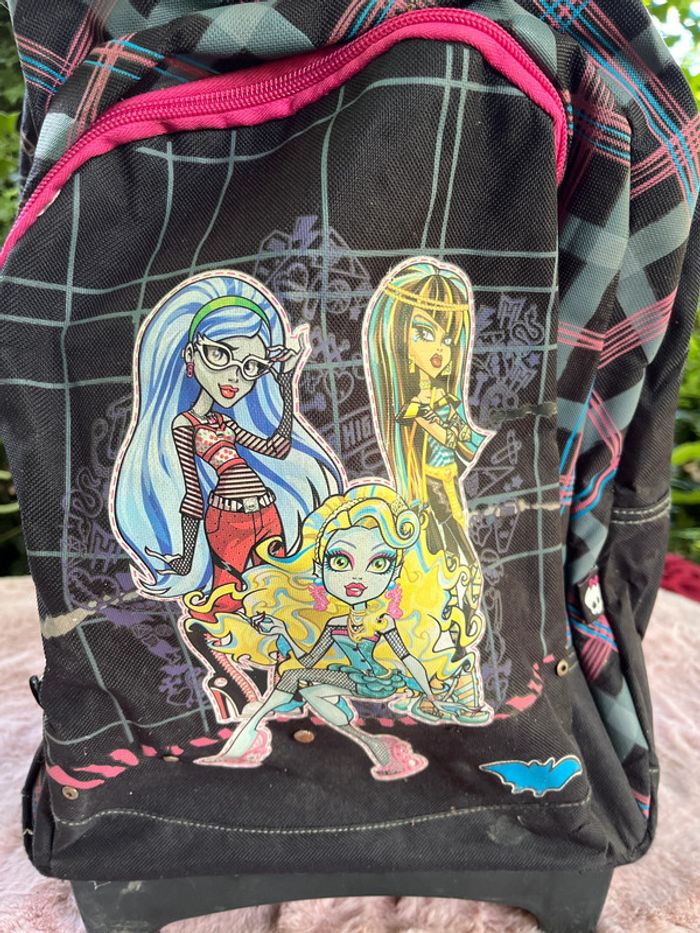 Cartable Trolley Monster High - photo numéro 2