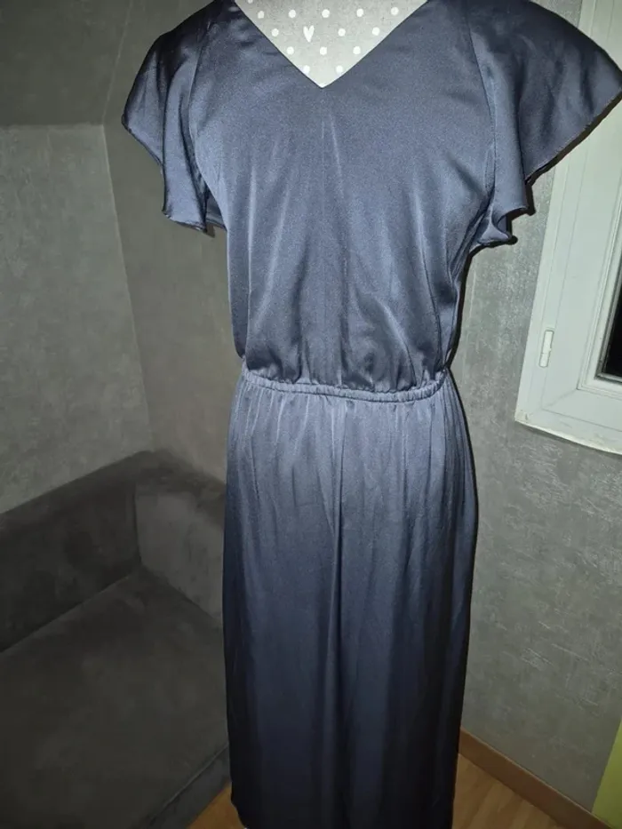 Robe satinée fluide H&M - photo numéro 4