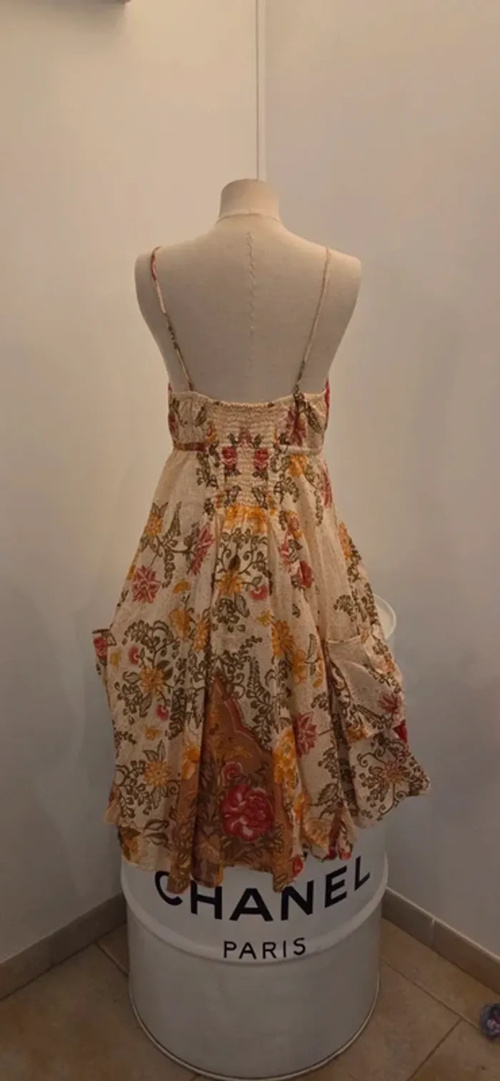 Robe bohème fleurie Derhy style hippie chic, été - photo numéro 11