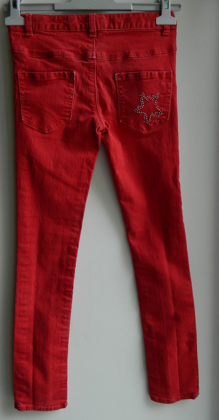 Jeans slim T 12 ans "Lisa Rose" - photo numéro 3
