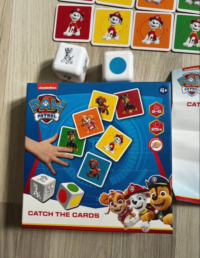 Jeu pat patrouille Catch the cards complet - photo numéro 3