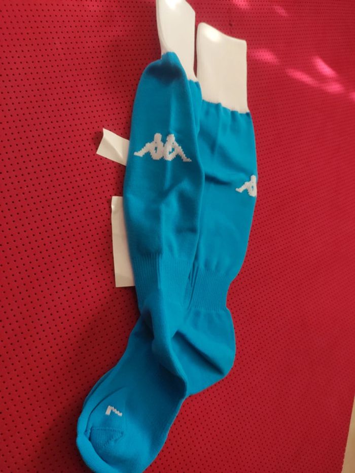Chaussettes de foot Napoli, Kappa Authentique Officiel taille 31/34, Neuf - photo numéro 8