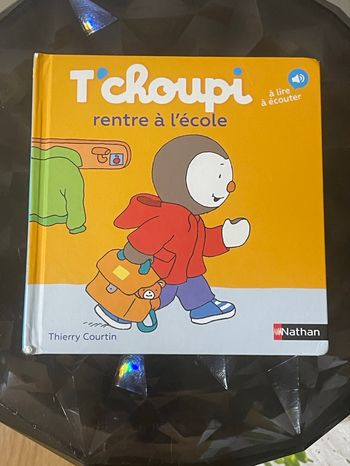Livre tchoupi rentre à l’école