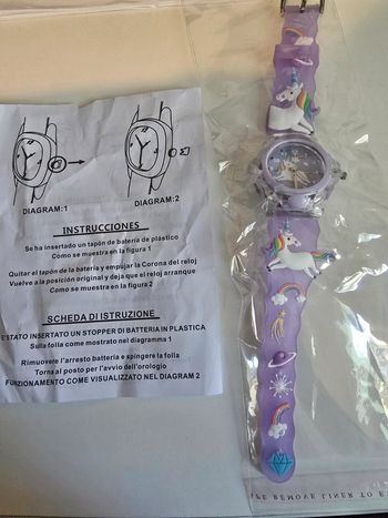 Montre licorne