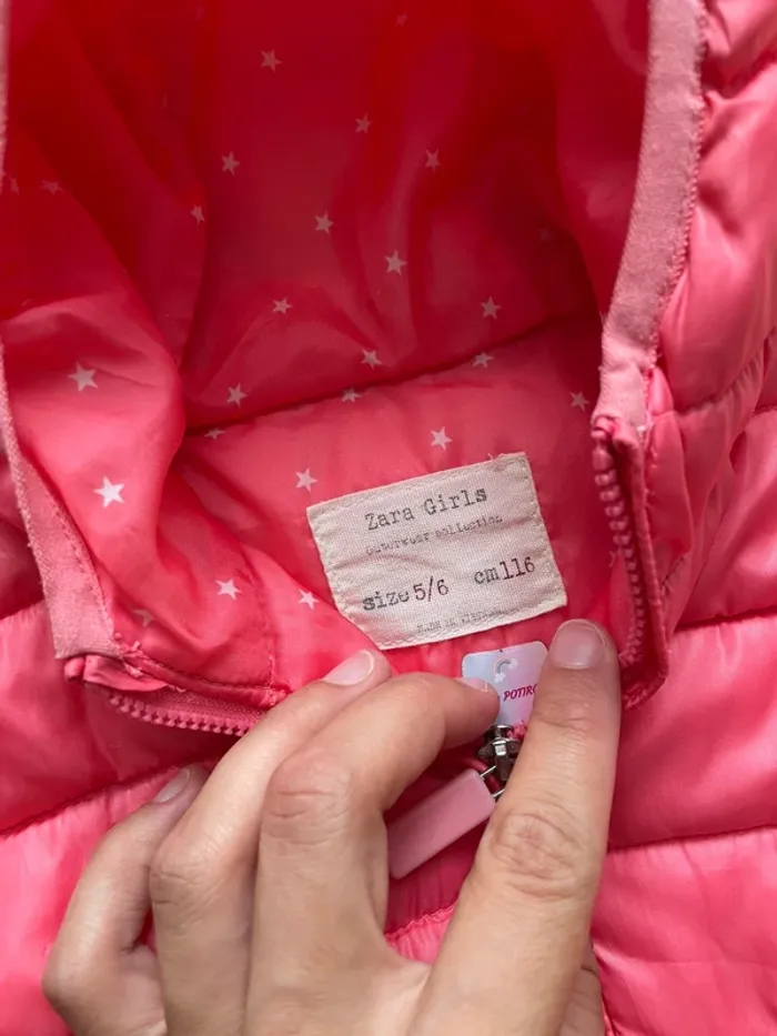 Veste sans manches fille 5/6 ans Zara - photo numéro 3
