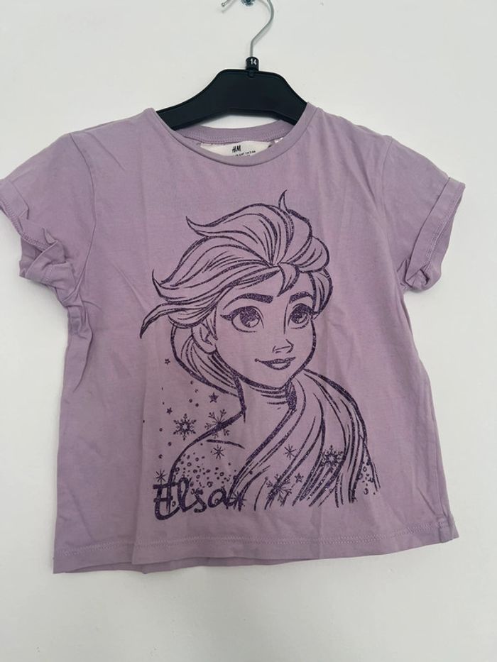 Tee shirt reine des neiges