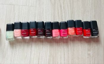 Lot de 12 mini vernis