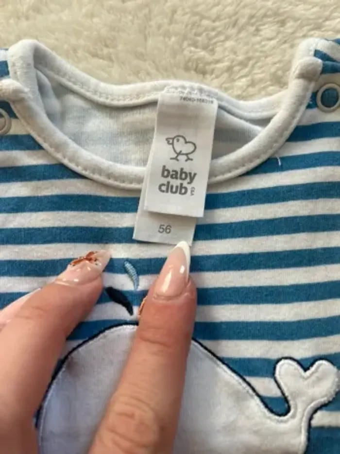 Barboteuse ~ baby club ~ 1 mois - photo numéro 2