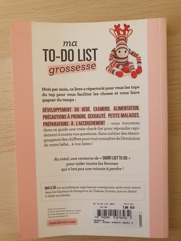 Livre "Ma to-do list grossesse" - photo numéro 2