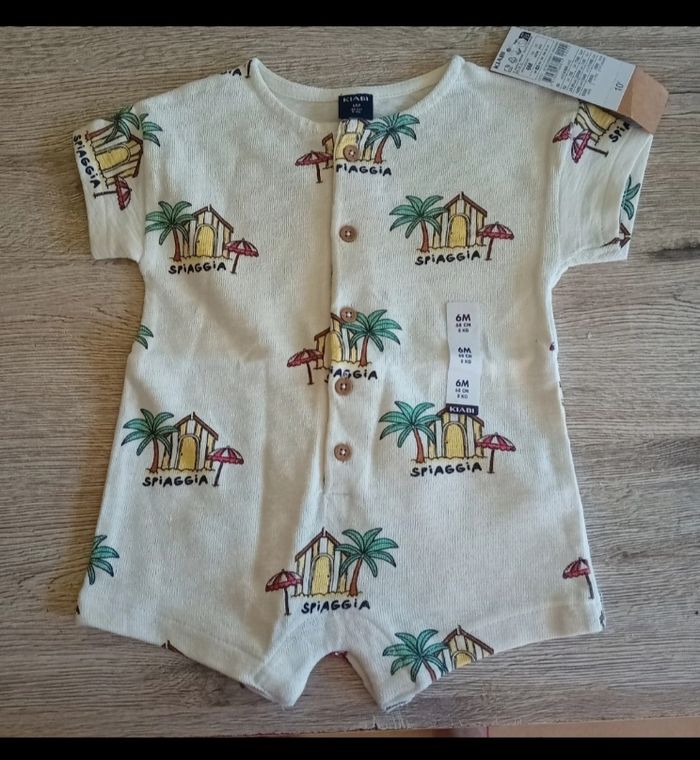 Combishort neuf bébé garçon