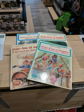 Lot de 4 livres - Jean-Lou et Sophie
