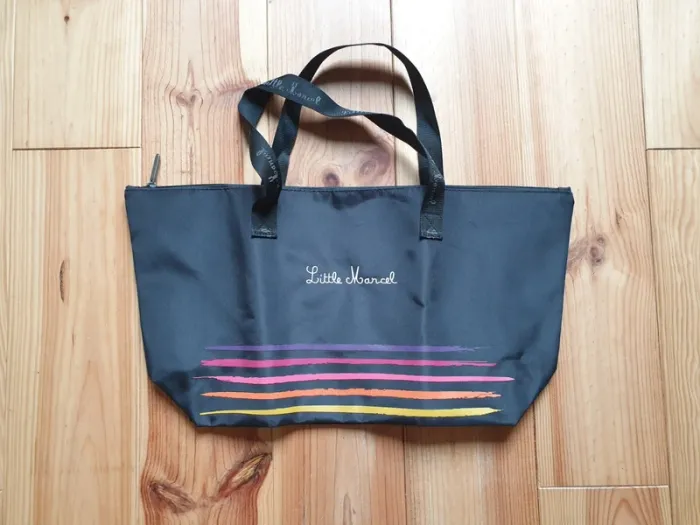 Sac fourre-tout noir Little Marcel