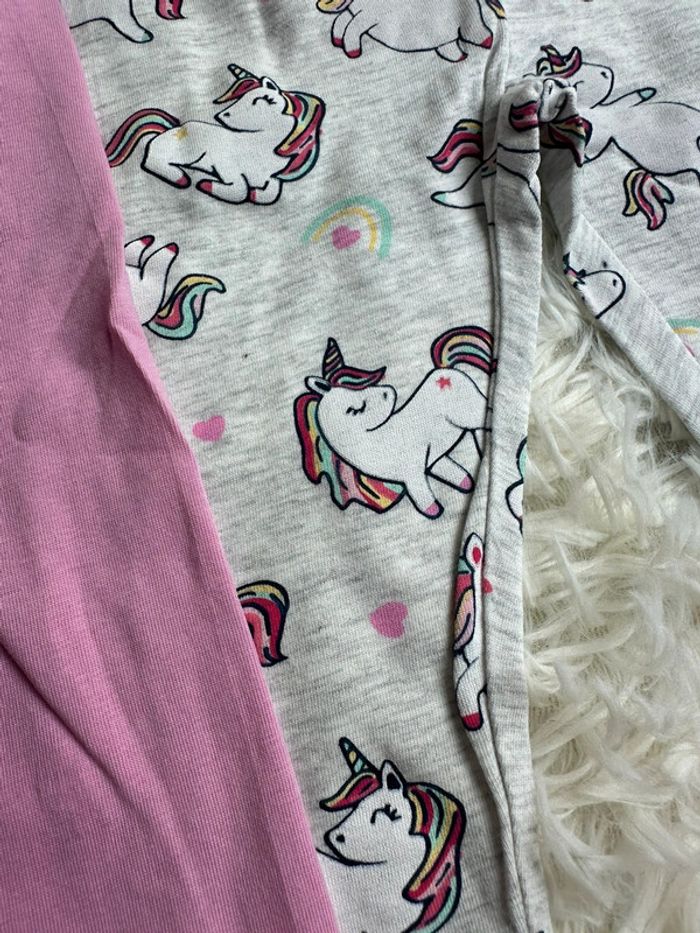 Lot de 2 leggings in extenso taille 9 mois - photo numéro 3