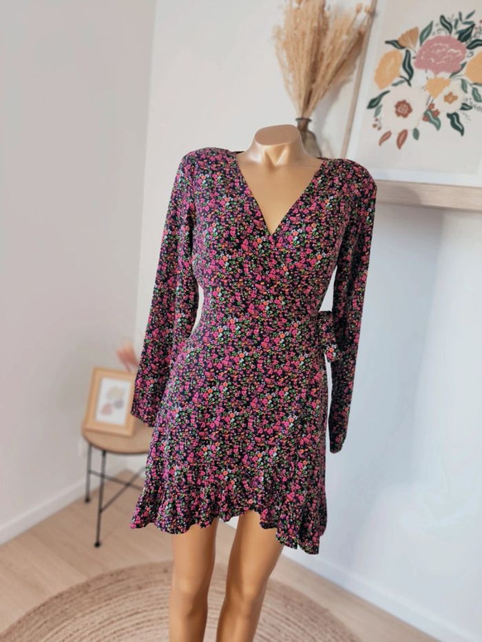 🌸 Robe portefeuille fleurie Even&Odd - Taille 38 - Neuve avec étiquettes 🌸
