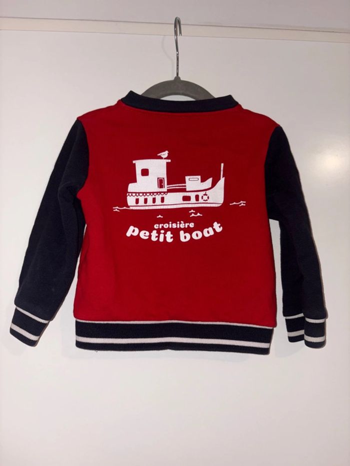 Bombers veste petit bateau 24 mois 86 cm mixte - photo numéro 4