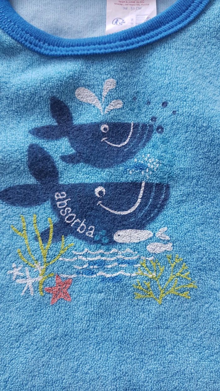 Combishort/body Absorba 3 mois - photo numéro 2