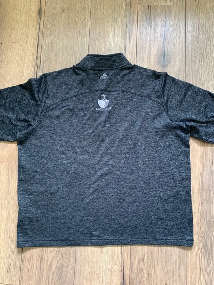Sweat Adidas Homme - Gris, zip 1/4 - Manches longues - Excellent état - Taille XL - photo numéro 6