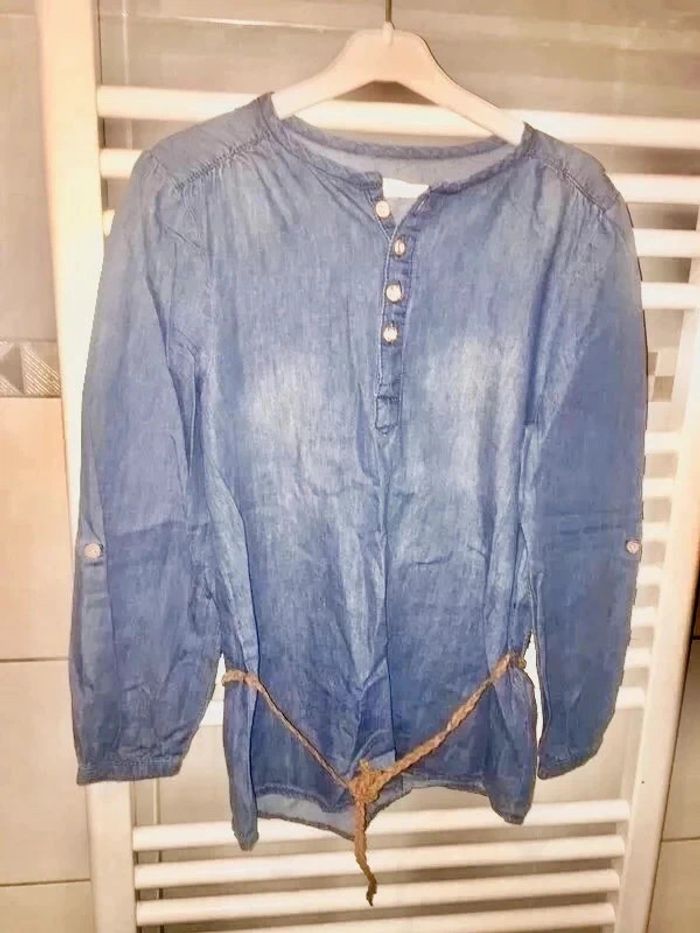 Chemise tunique Vertbaudet 10 ans neuve à 7 euros