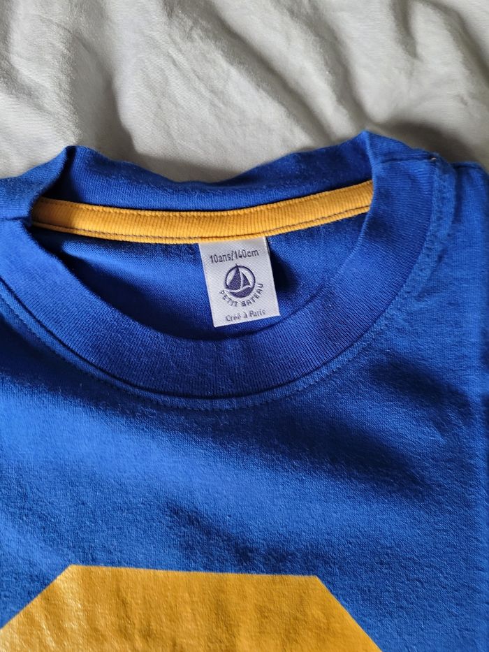 t-shirt petit bateau 10ans (8e) - photo numéro 3