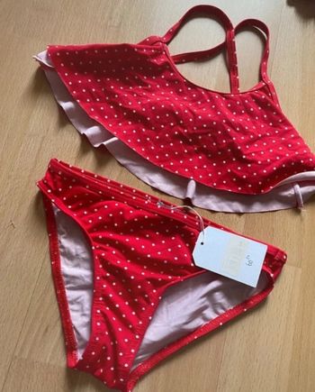 Maillot de bain bikini Miniman 8 ans Neuf val 60e