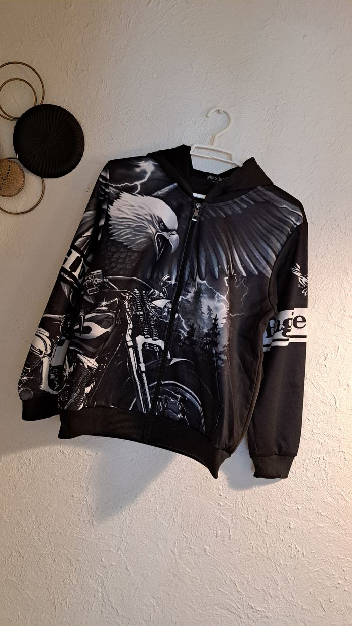 Sweat zippé