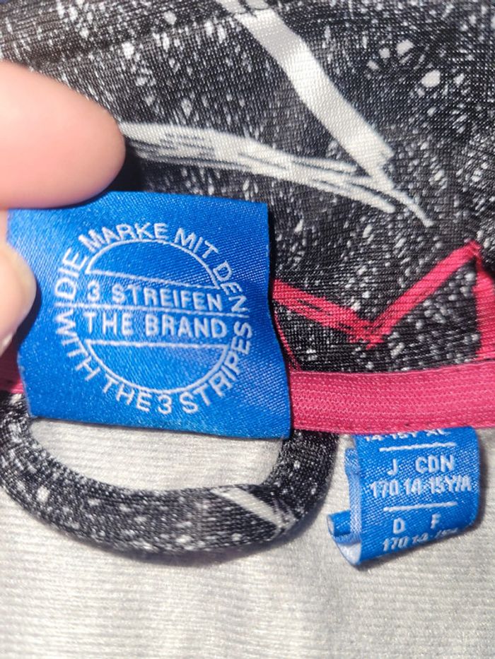 Gilet zippé adidas 14/15 ans - photo numéro 7