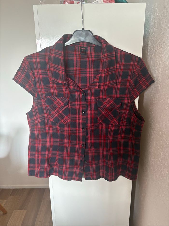 chemise à carreaux