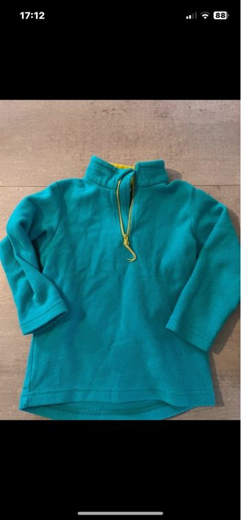 Sweat polaire 4 ans