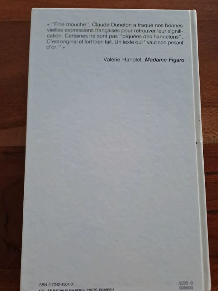 Livre La Puce à l'Oreille, Claude Duneton - photo numéro 2