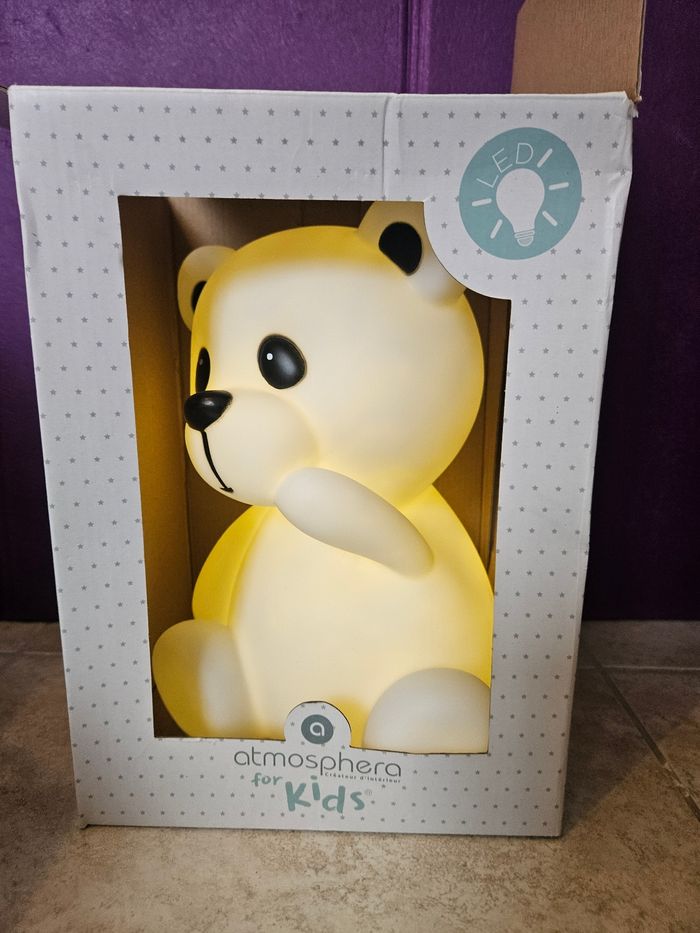 Veilleuse ourson 30cm - photo numéro 2