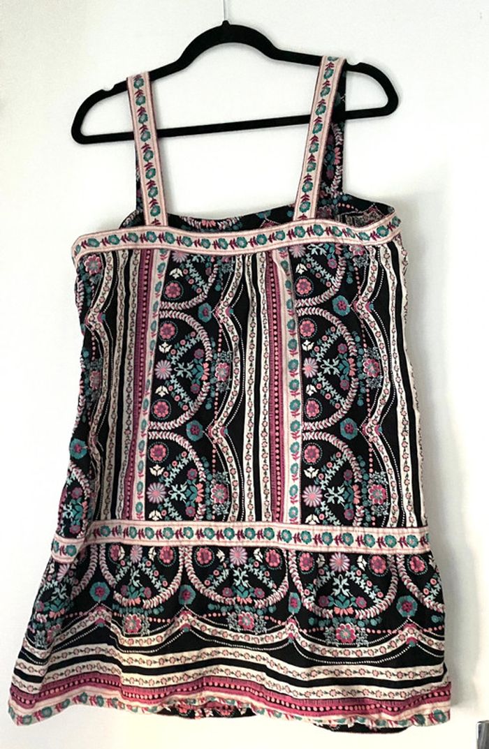 Haut Boheme Imprimée Taille 42 - photo numéro 4