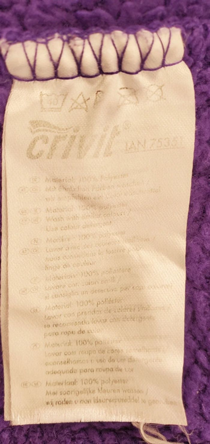 Veste polaire violet TS 36 Crivit - photo numéro 5