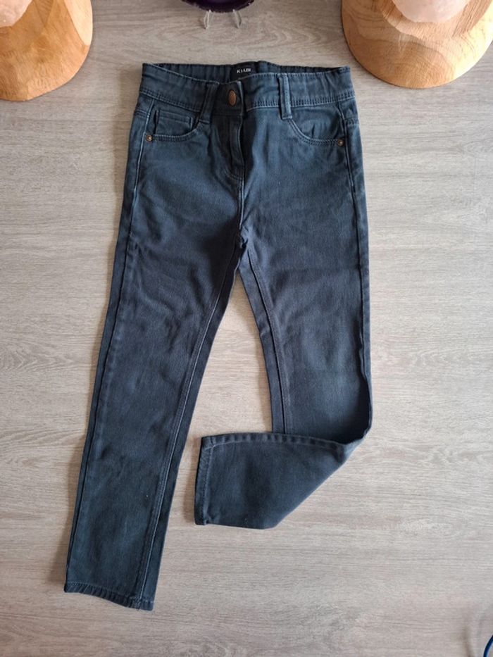 Pantalon slim bleu nuit kiabi 5 ans - photo numéro 2