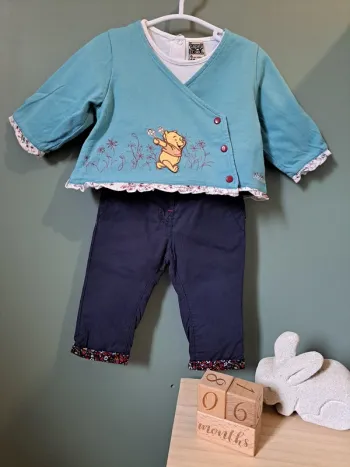 Ensembe 3 pièces - Disney baby - 6mois