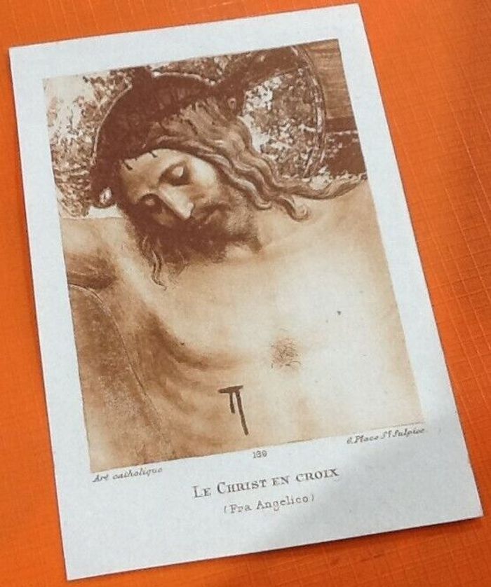 Image pieuse Le Christ en Croix 26 Mai 1950 - photo numéro 3