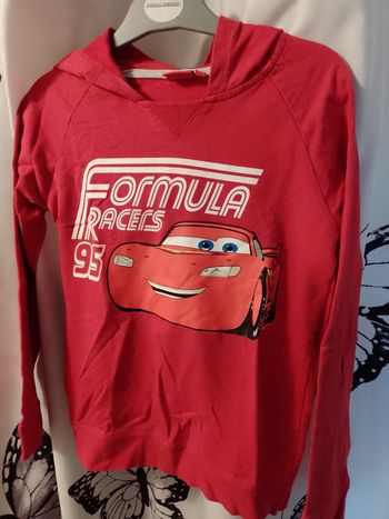 Sweat à capuche Cars 8ans