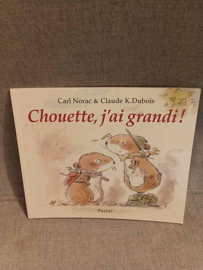 Livre école des loisirs chouette j'ai grandi