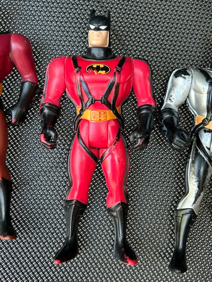 Lot de 4 anciennes figurines Batman kenner - dc comics - 1992 - photo numéro 4