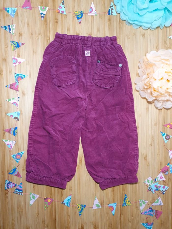 Pantalon Orchestra Velours Côtelé Taille 23 mois 86 cm 2 ans - photo numéro 2