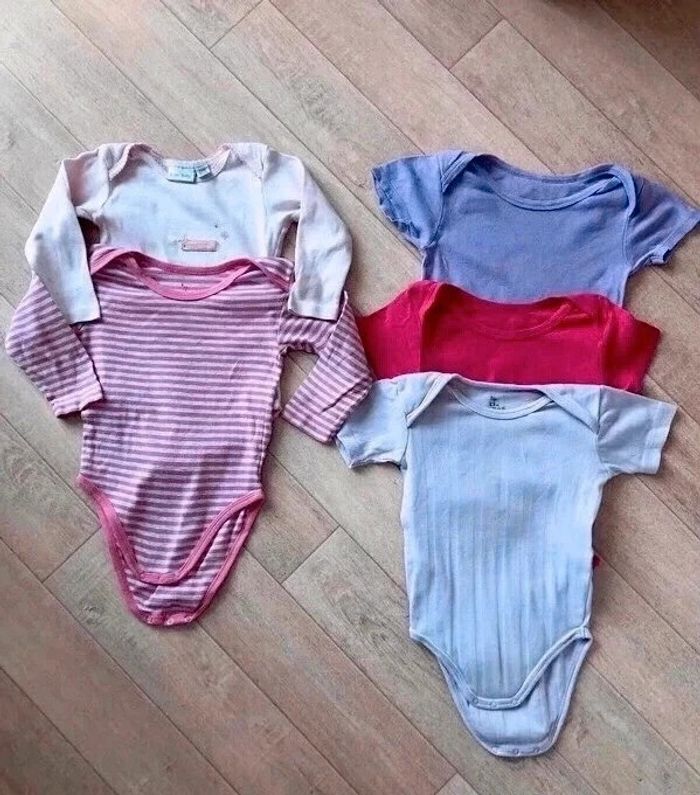 Lot de 5 bodies fille - photo numéro 4