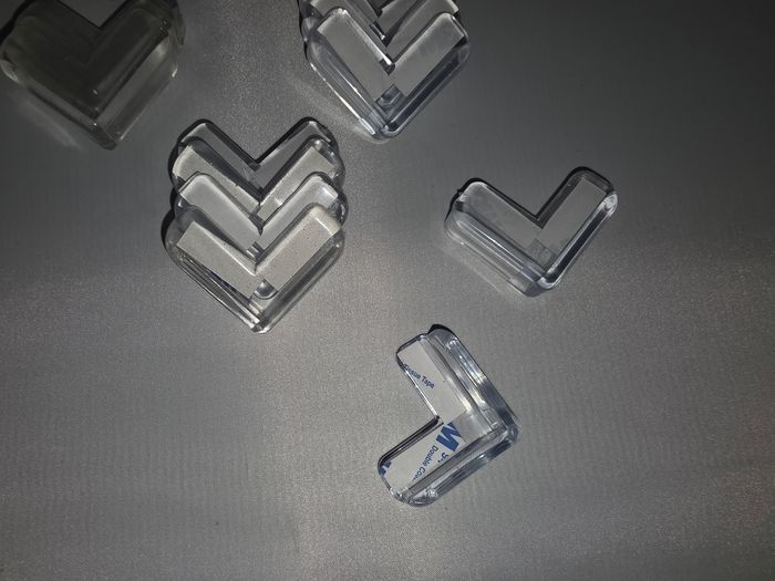 Lot de protections coin de table transparentes – Sécurité enfants