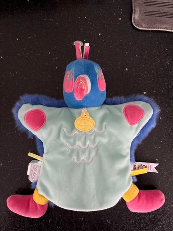 Doudou Toucan multicolore